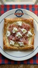 Prosciutto and Burrata Aperitif Tart