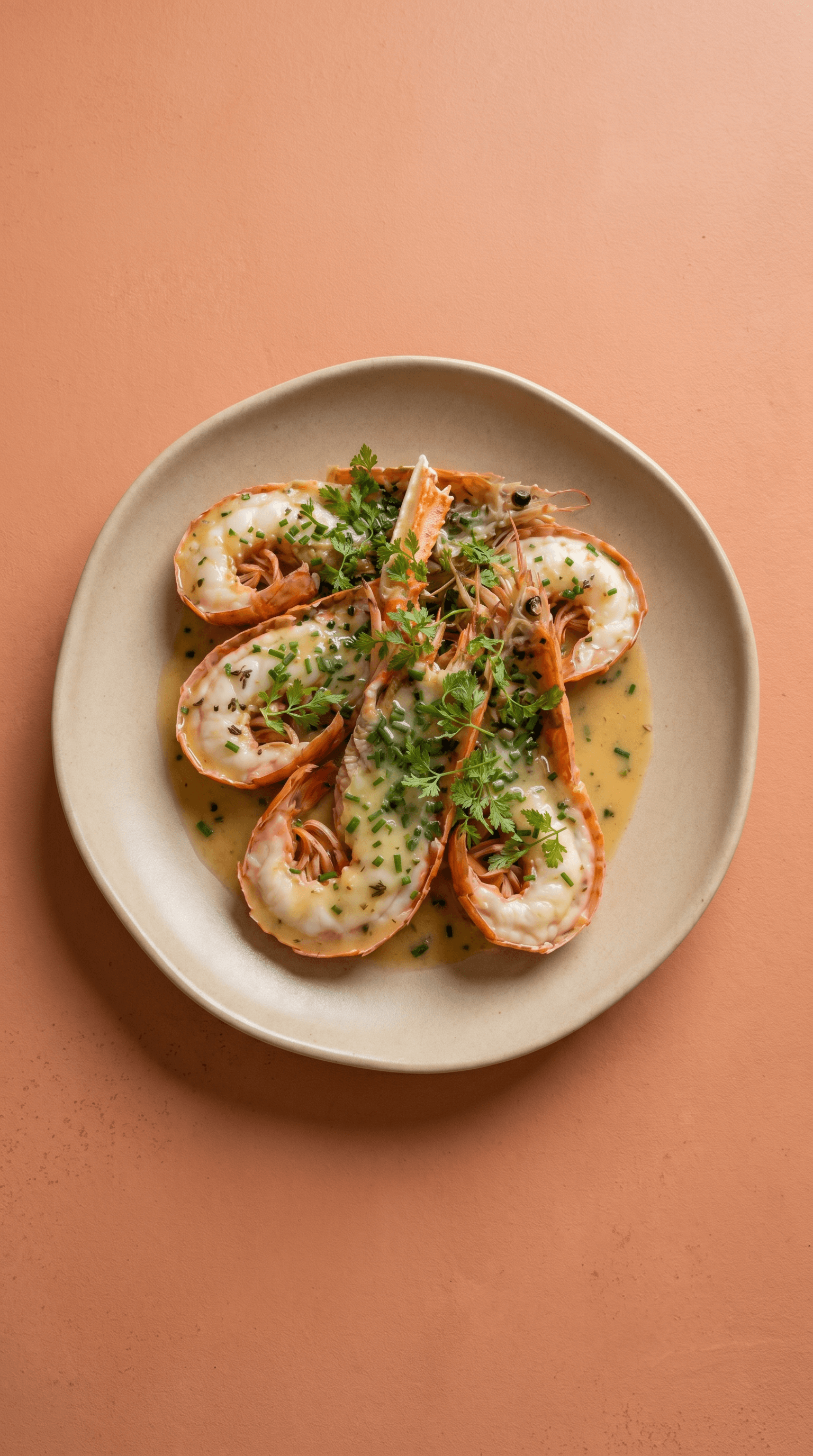 Roasted Langoustines with Sake Butter from Mr. Saucy