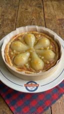 Ginger and Pear Almond Tart