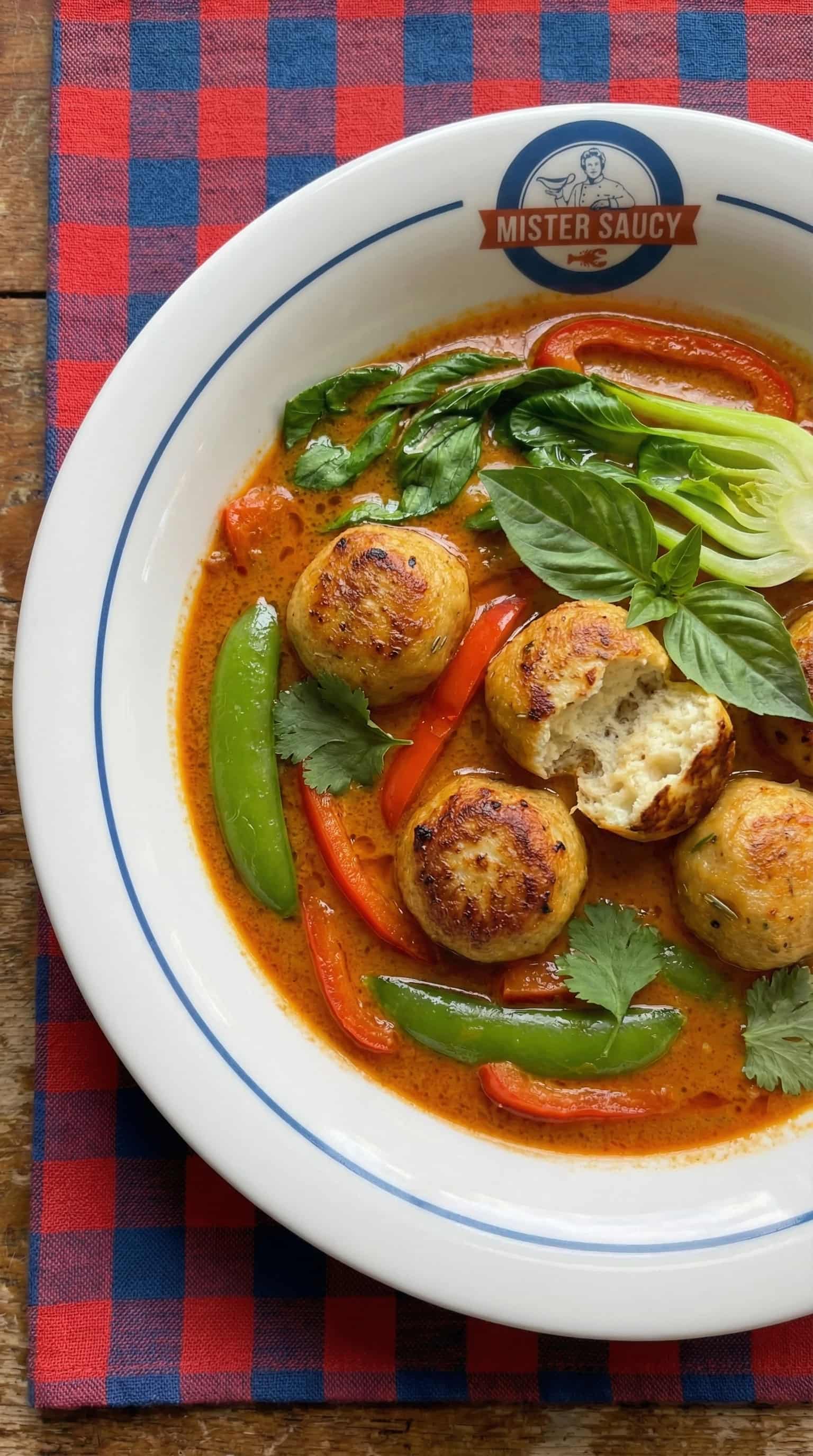 Red Curry Fish Balls